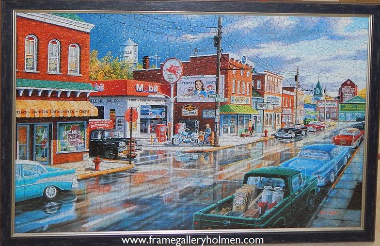The Frame Gallery Holmen Wi Custom Picture Framing Services Framed Puzzle Picture Frames Holmen Onalaska Lacrosse Wisconsin